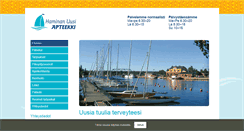Desktop Screenshot of haminanuusiapteekki.fi